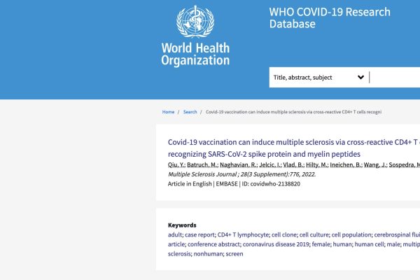 WHO COVID-19 Research