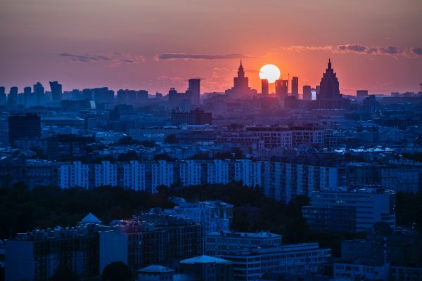 Blick über Moskau Foto: Pexels, Alexei Vasiliev